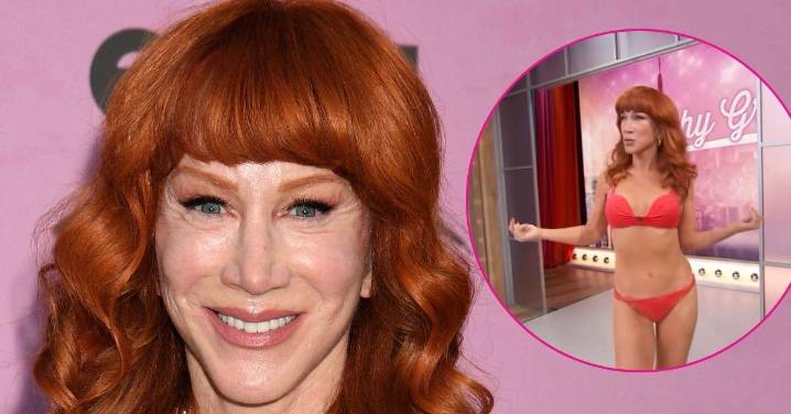 Kathy Griffin Strips Down to Tiny Bikini to Celebrate Her Birthday on Sherri Shepherd's Show: Watch