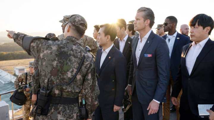North fired rockets during Hegseth visit, says S Korea; US Defence Secy vows to fulfil Trump’s nuke submarine pledge to Seoul