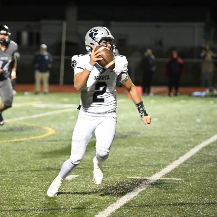 Photo Gallery of Macomb Dakota’s 6-3 Division 1 district semifinals win in the MHSAA football playoffs