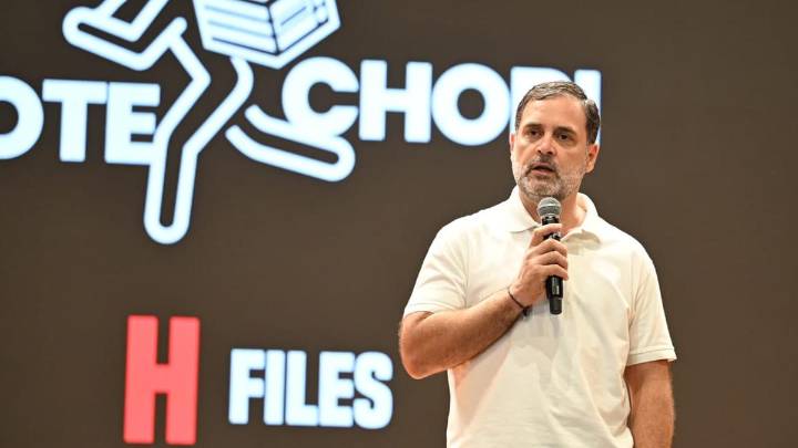 Rahul Gandhi alleges major ‘vote theft’ in 2024 Haryana polls; claims ECI in cahoots with BJP