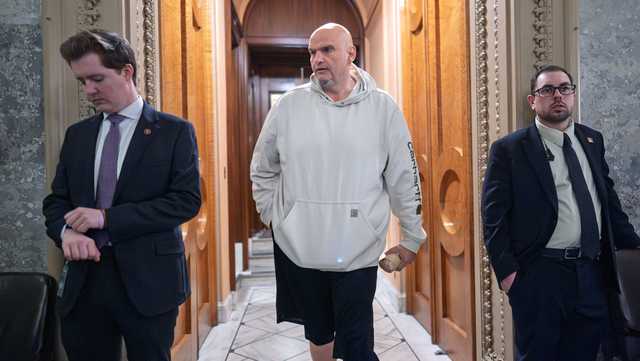 Sen. John Fetterman hospitalized after fall near Pennsylvania home