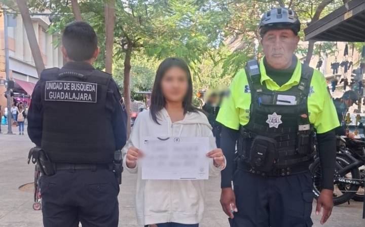 Localizan en Guadalajara a adolescente reportada como desaparecida desde hace mes y medio en Hidalgo