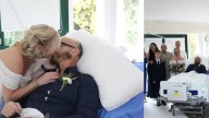 Hombre desahuciado por cáncer le pidió matrimonio a su pareja y se casaron en el hospital: 'Su amor es verdaderamente inspirador'