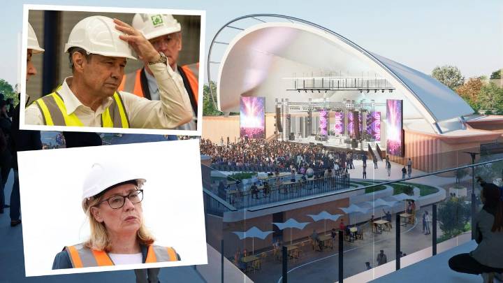 Roger Cook and Rita Saffioti reveal never-before-seen images of $217.5m entertainment precinct at Burswood