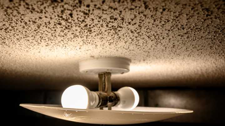 The Cheapest Way To Cover Up A Popcorn Ceiling (And Still Make It Look Amazing)