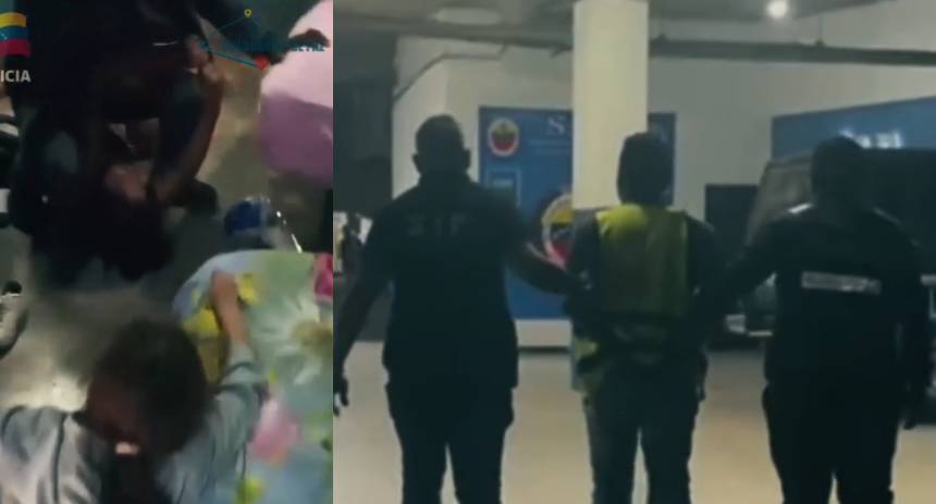 Detenido por agredir a su pareja frente a su hija que le suplicaba que se detuviera