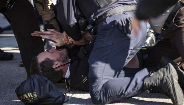 Pastors speak of brutality of arrests at hands of local cops at Broadview ICE facility