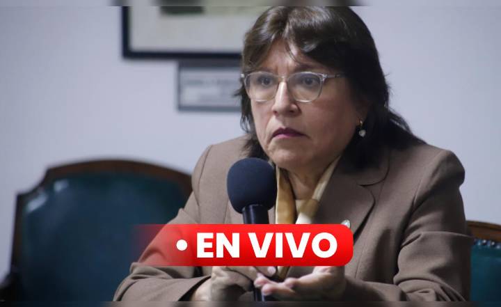 Delia Espinoza llega a Fiscalía EN VIVO: busca ser restituida tras fallo judicial que ordena su reposición
