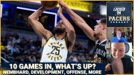 What Indiana Pacers 1st 10 games revealed: Point guard Nembhard, offense, Walker + Sheppard growth?