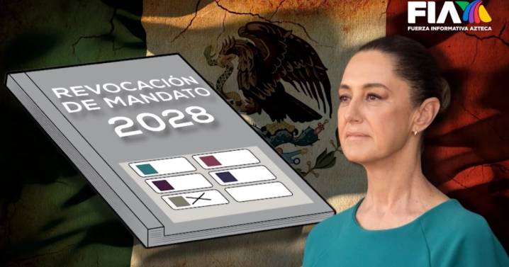 ¿Revocación adelantada? Sheinbaum podría aparecer en las boletas de 2027