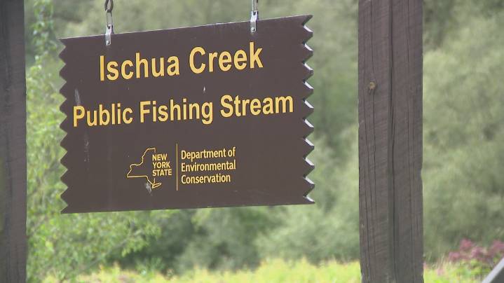 DEC and DOH clear Ischua Creek for recreational use