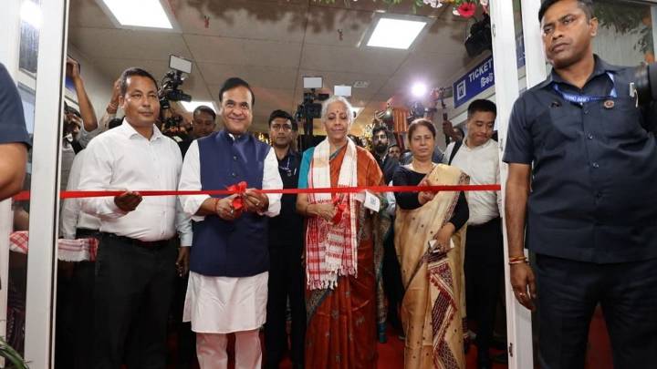 Sitharaman hails Assam’s ‘progressive vision’ as Guwahati riverfront and terminal inaugurated