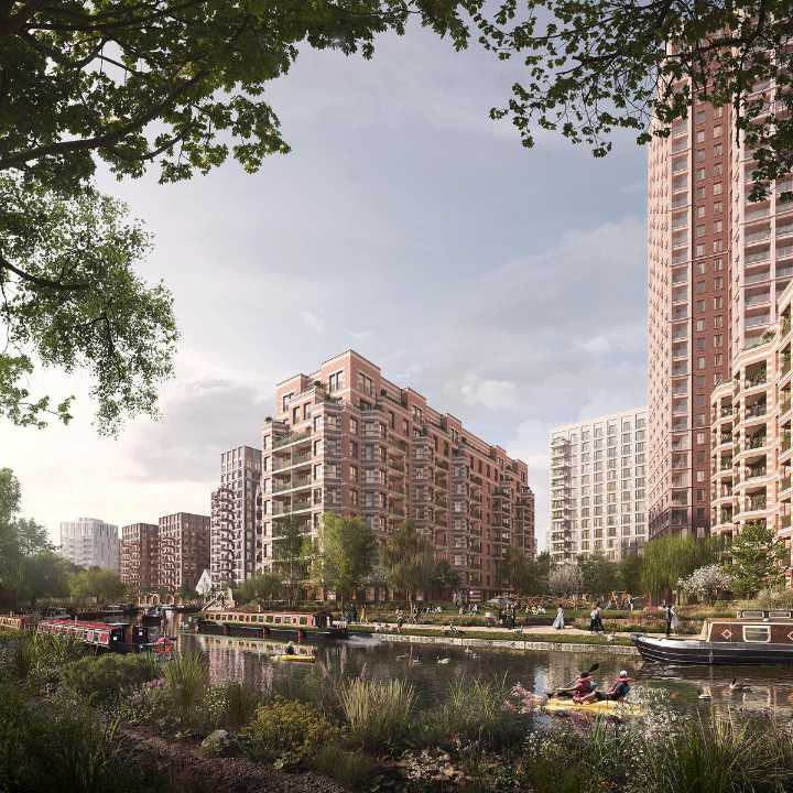 Huge £3 billion canalside housing scheme in west London gets go ahead