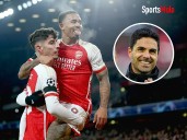 Watch: Injured Arsenal striker returns to full training in major Arteta boost