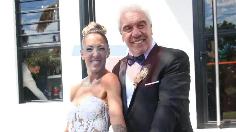 Coco Sily se casó con Chimi Meza tras 2 años de noviazgo: Las emotivas fotos de la boda