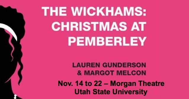 Utah State to debut Jane Austen sequel 'The Wickhams: Christmas at Pemberley' on Nov. 14