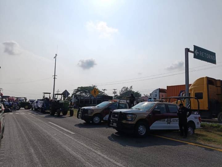 Actualización de Bloqueos al momento por manifestación: