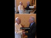 Robert De Niro's emotional meeting with Pope Leo