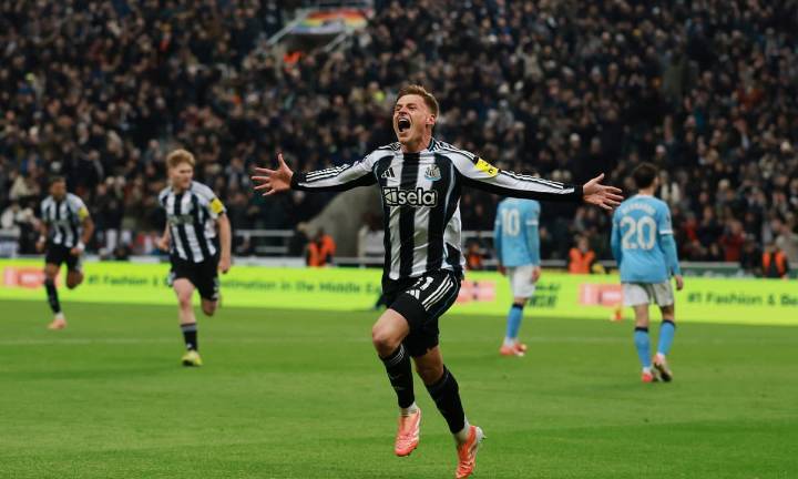 Newcastle 2-1 Man City: Advantage Arsenal FC as Harvey Barnes brace dents visitors' title hopes