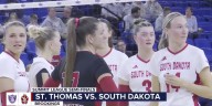 Tommies rally past Coyotes in Summit League Volleyball Playoffs
