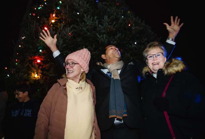 Despite ongoing construction, Christmas tree lighting at ‘The X’ to go on