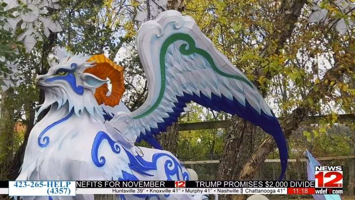 Chattanooga Zoo hosts Asian Lantern Festival
