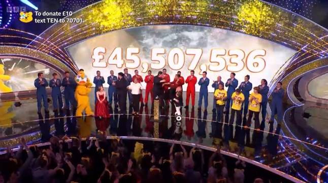 British public raise incredible £45,507,536 for Children In Need