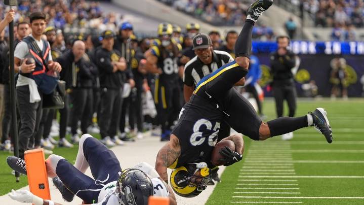 Quentin Lake's elbow injury in Rams' victory over Seahawks casts a pall over his surging team