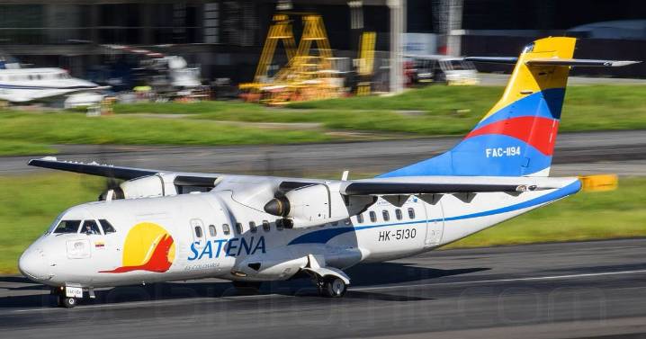 SATENA anuncia la incorporación del avión ATR 42 para cubrir la ruta Paipa