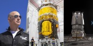 Jeff Bezos presenta la nave espacial de Blue Origin que irá a la Luna