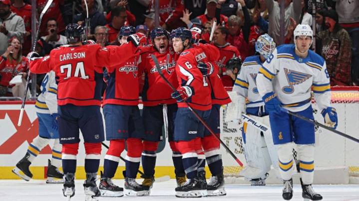 NHL Goaltender Tries To Nab Alex Ovechkin’s 900th Goal Puck