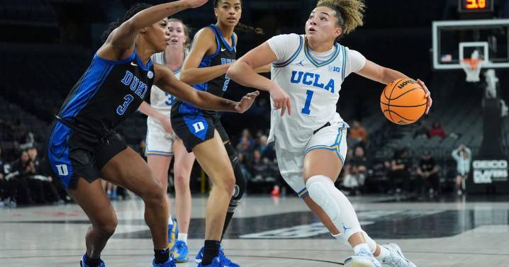 No. 3 UCLA women rout Duke 89-59 in 3rd-place game at Players Era without star center Lauren Betts