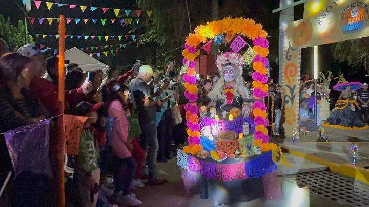 Con gran éxito se realiza el concurso de Catrinas en la Laguna de El Porvenir [Video]