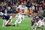 Alabama survives Auburn's upset bid to keep Ole Miss out of SEC championship