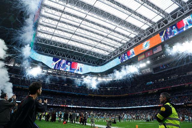 Exitoso debut de la NFL deja a Madrid con cifras récord de asistencia