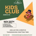 Collegedale Kid’s Club to host Thanksgiving crafting time