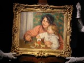 Subastan por precio récord un cuadro inédito de Pierre-Auguste Renoir y recuperan otro que había sido robado por los nazis