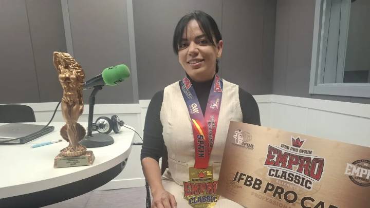 "Mi sueño sería participar en el certamen de Miss Olympia en Las Vegas"