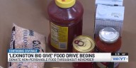'Lexington Big Give' food drive begins