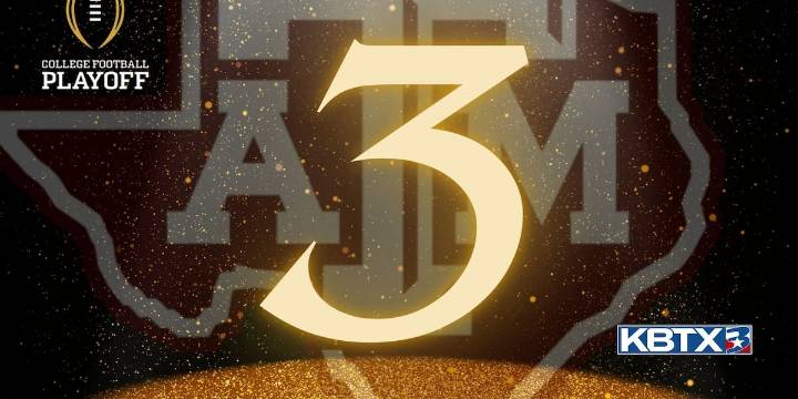 Texas A&M comes in at No. 3 in first College Football Playoff rankings