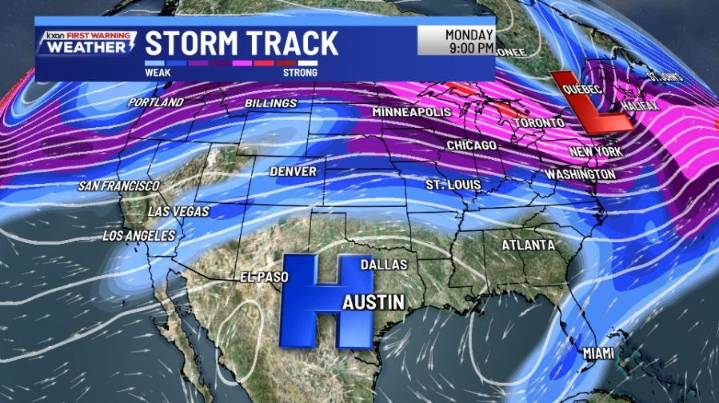 Tommy's Travel Forecast: Hot and dry in Texas, active pattern for some