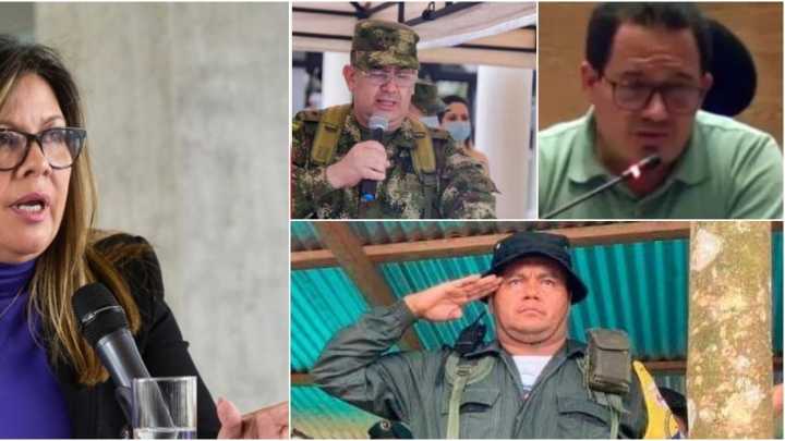 Fiscalía investiga al general Huertas, y Procuraduría inicia indagaciones por supuestos nexos entre DNI y Ejército con las disidencias