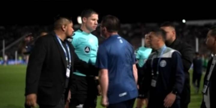 La durísima sanción a Alfredo Berti por su tenso cruce con Nicolás Ramírez en la final de la Copa Argentina