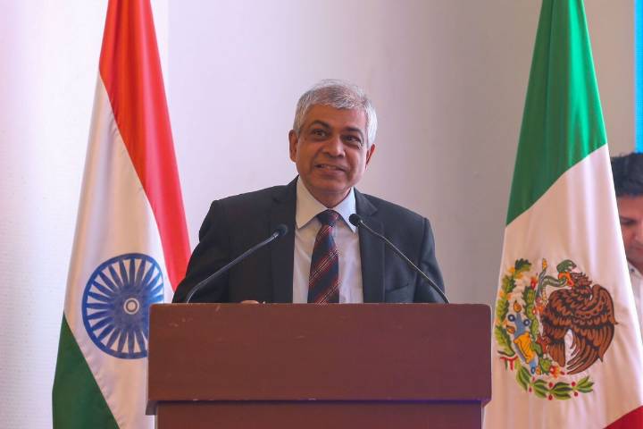 Embajador de India llama a colaborar con México