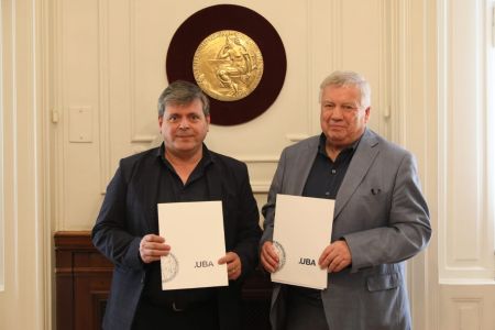 Leguizamón se reunió con el rector de la UBA para avanzar en más beneficios para los estudiantes santacruceños