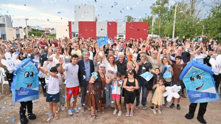 En Tilisarao, 28 familias cumplieron el sueño de la casa propia