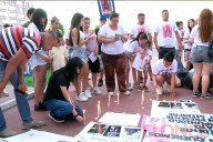 A un mes del crimen, exigieron justicia y encendieron velas por Jazmín González: “Tenía muchos sueños por cumplir”