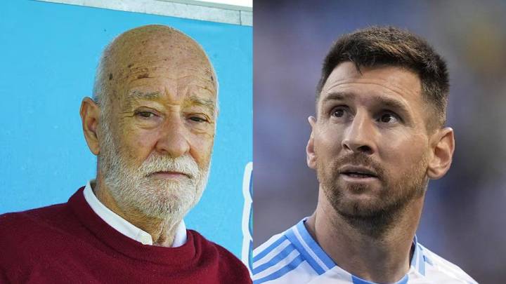 La despedida de Messi a Omar Souto, el dirigente que marcó su camino en la Selección