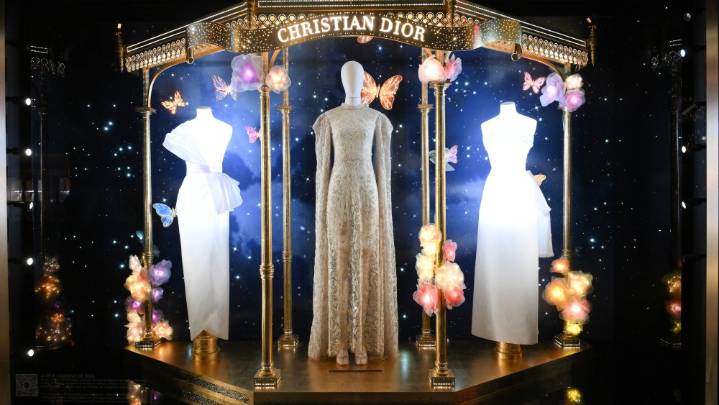 Dior Conjures Holiday Magic With Timeless Window Displays