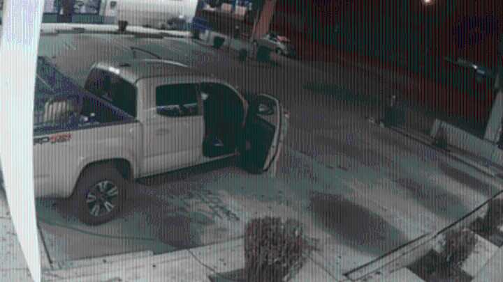 Burglars slam truck into South LA barbershop, taking money and the owner's cat